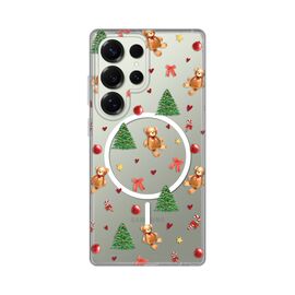 Futrola print Magsafe - Samsung S938 Galaxy S25 Ultra Merry Bear.