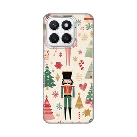 Silikonska futrola PRINT - Huawei Honor X8c Vintage Christmas.