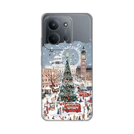 Silikonska futrola PRINT Skin - Xiaomi Redmi 15C 4G Christmas Town.