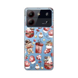 Silikonska futrola PRINT Skin - ZTE Blade A54 Cozy Christmas.
