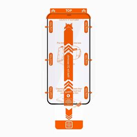 Zastitno Staklo Tempered glass 2.5D dust free - iPhone XR/11 6.1 crni.