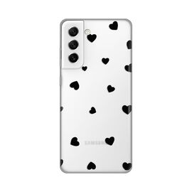 Silikonska futrola PRINT Skin - Samsung G990 Galaxy S21 FE Heart.