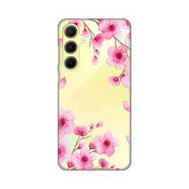 Silikonska futrola PRINT Skin - Samsung A556 Galaxy A55 5G Rose Flowers.