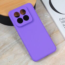 Silikonska futrola Teracell Giulietta - Xiaomi 14 Pro mat ljubicasta.