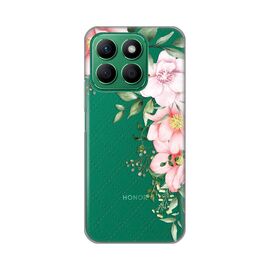 Silikonska futrola PRINT Skin - Huawei Honor X8b Gentle Rose Pattern.