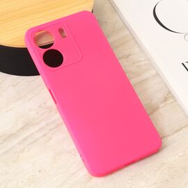 Silikonska futrola Teracell Giulietta - Xiaomi Redmi 13C mat pink.