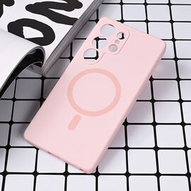 Futrola Magsafe Pure color - Samsung S938 Galaxy S25 Ultra roze.