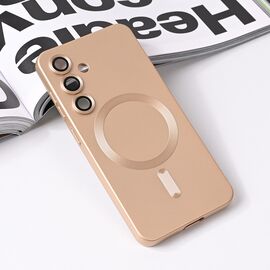 Futrola Magsafe Chrome - Samsung S931 Galaxy S25 zlatna.