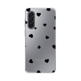 Silikonska futrola PRINT Skin - Samsung A175 Galaxy A17 Hearts.