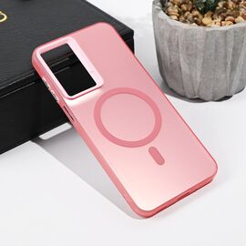 Futrola Magsafe providna - Samsung A175 Galaxy A17 roze.