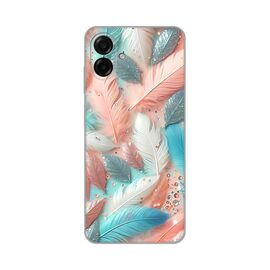 Silikonska futrola PRINT - Samsung A075F Galaxy A07 Pastel Feathers.