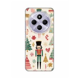 Silikonska futrola PRINT - Xiaomi Redmi 14C/Redmi A4 Vintage Chistmas.
