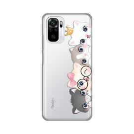 Silikonska futrola PRINT Skin - Xiaomi Redmi Note 10 4G/10s Cats.