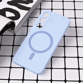 Futrola Magsafe Pure color - Samsung S921B Galaxy S24 svetlo plava.