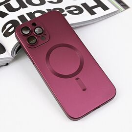 Futrola Magsafe Chrome - iPhone 13 Pro Max 6.7 bordo.