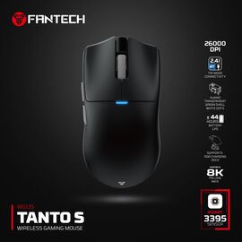 Mis Wireless Gaming Fantech WG13S Tanto S crni.