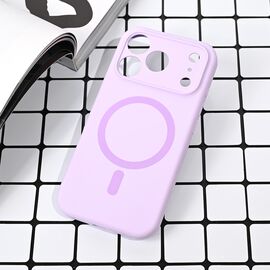 Futrola Magsafe Pure color - iPhone 17 Pro lila.