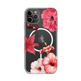 Futrola print Magsafe - iPhone 11 Pro Max 6.5 Hibiscus.