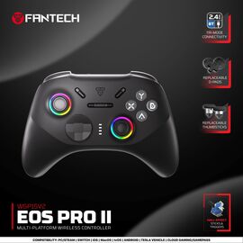 Joypad wireless Fantech WGP15V2 EOS PRO II multiplatform RGB crni.