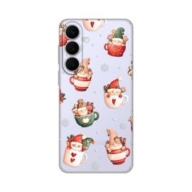 Silikonska futrola PRINT - Samsung S731B Galaxy S25 Fe Ho Ho Ho.