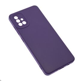 Silikonska futrola Teracell Giulietta - Samsung A515F Galaxy A51 mat tamno ljubicasta.