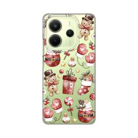 Silikonska futrola PRINT Skin - Xiaomi Redmi Note 14 4G (SRB) Cozy Christmas.