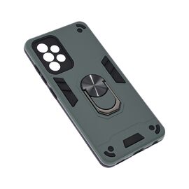 Futrola Hard Ring - Samsung A526 Galaxy A52 5G tamno siva.