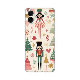 Silikonska futrola PRINT - Samsung A075F Galaxy A07 Vintage Christmas.