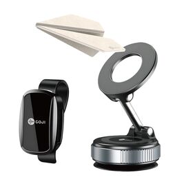 Drzac - mobilni telefon Goji 3 u 1 magnet i vakum crni (MS).