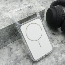 Futrola AMBER SHINE MagSafe - iPhone 17 Pro Max (6.9) bela (MS).