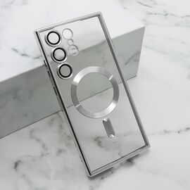 Futrola CAMERA PROTECT MagSafe - Samsung Galaxy S23 Ultra 5G srebrna (MS).