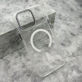 Futrola COLOR RING MagSafe - iPhone 17 Pro Max (6.9) bela (MS).