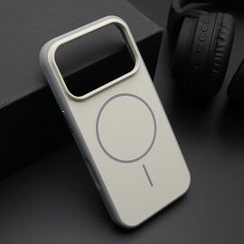 Futrola CHROME MagSafe - iPhone 17 Pro bela (MS).