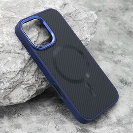 Futrola CARBON MagSafe - iphone 16 (6.1) plava (big camera) (MS).