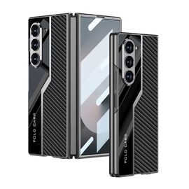 Futrola LEATHER STYLE - Samsung Galaxy Z Fold 6 5G karbon crna (GKK case) (MS).