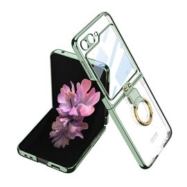 Futrola RING LINES - Samsung F741B/F761B Galaxy Z Flip 6 5G/Z Flip 7 FE 5G zelena (GKK case) (MS).