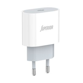 Kuciste punjaca Superior CO-DC55 Fast PD Type C 20W 3A belo (MS).