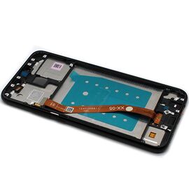 LCD displej (ekran) - Huawei Mate 20 Lite + Touch screen + frame black (crni) (MS).