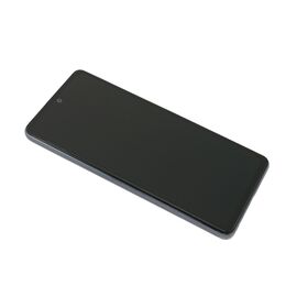 LCD displej (ekran) - Samsung A525F/A526B Galaxy A52 4G/5G + Touch screen + frame black (crni) ORG CHINA (MS).