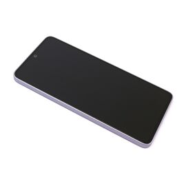 LCD displej (ekran) - Xiaomi Redmi Note 14 5G + Touch screen + frame purple FULL ORG EU (56001900O1700) (MS).