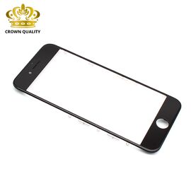 Staklo touchscreen-a - Iphone 7 + frame + OCA stiker (Crown Quality) black (crni) (MS).