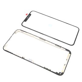 Staklo touchscreen-a - Iphone X black (crni) + oca (MS).
