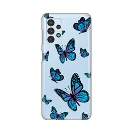 Silikonska futrola PRINT Skin - Samsung A135 Galaxy A13 4G Blue butterfly.