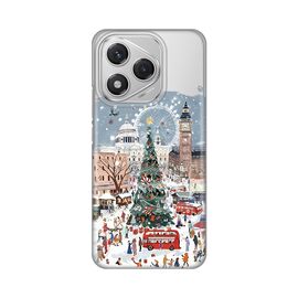 Silikonska futrola PRINT Skin - Huawei Honor 400 Lite Christmas Town.