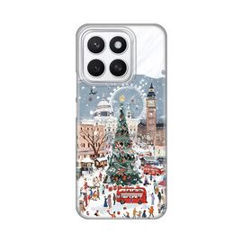 Silikonska futrola PRINT Skin - Huawei Honor X8c Christmas Town.