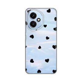 Silikonska futrola PRINT Skin - Huawei Honor 400 Hearts.