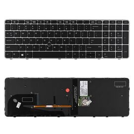 Tastatura - laptop HP 850 G3 pozadisnko osvetljenje sa misem sivi frejm.