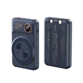 Univerzalna Back Up Baterija prenosiva baterija Magsafe REMAX Lecho Series RPP-527 PD 20W + QC 22.5W Fast Charging 10000mAh plava.