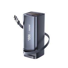 Univerzalna Back Up Baterija prenosiva baterija REMAX FC-22 100W sa teleskopskim kablom 20000mAh siva.