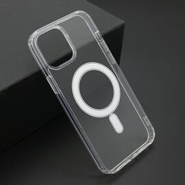 Futrola STANDARD MagSafe - iPhone 12 Pro Max (6.7) providna (bela) (MS).